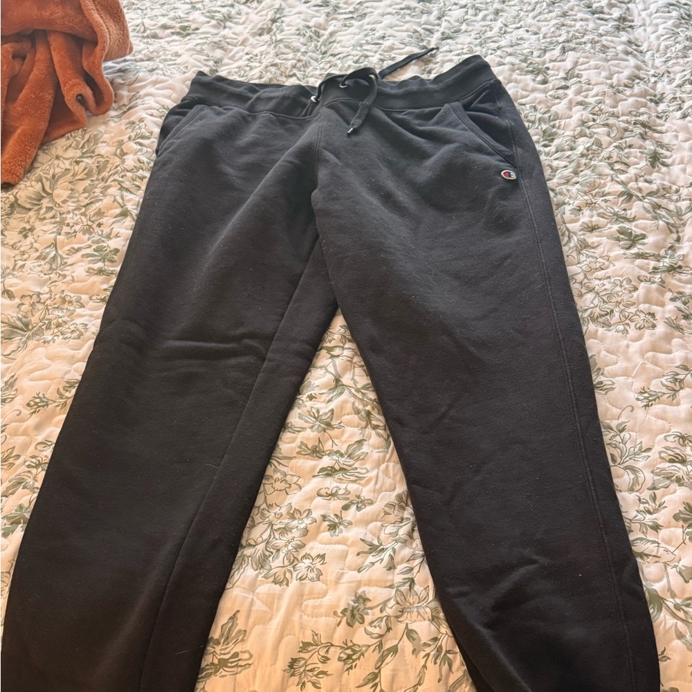 Champion Black Men’s Drawstring Jogger Sweatpants